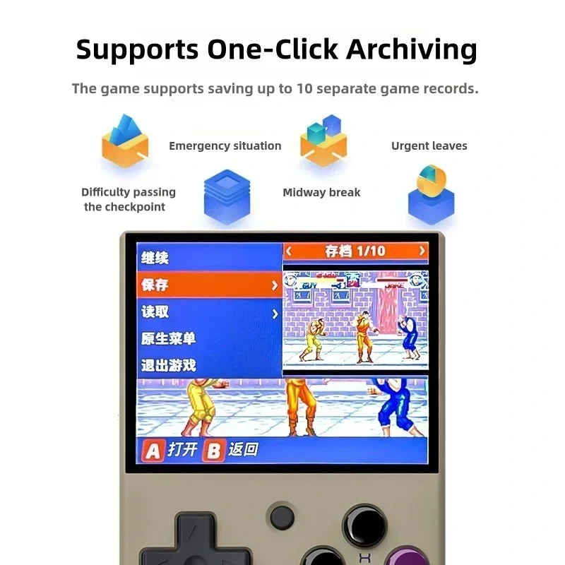 AMPOWN Miyoo Mini V4 Consoles 2.8'' IPS OCA 1900mAh Handheld Game Players Linux System Portable Video Game Retro Game Console - Image 3